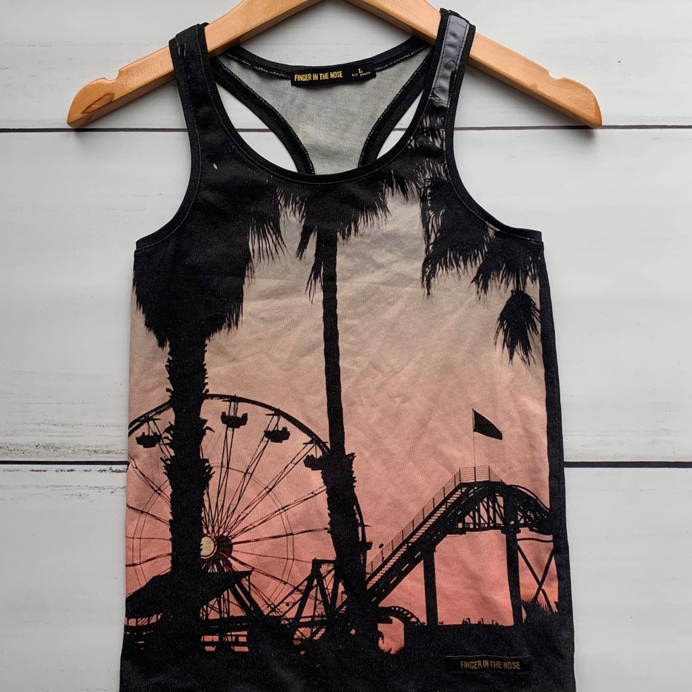 Summer Ferris Wheel Tank -Finger in the Nose sz5/6